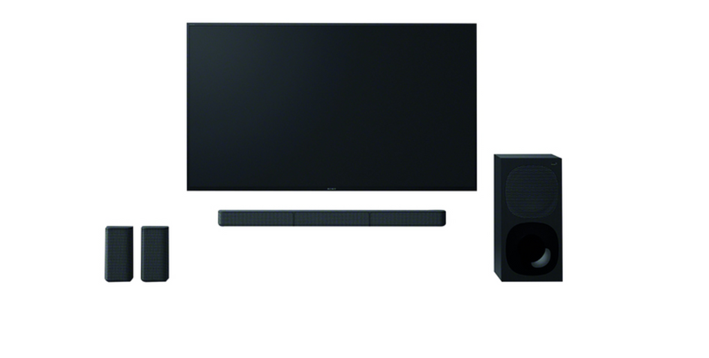 Sony HT-S20R soundbar side view