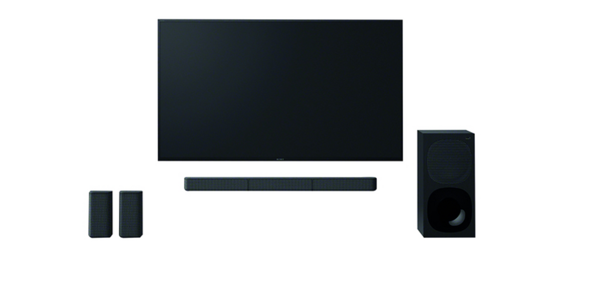 Sony HT-S20R soundbar side view