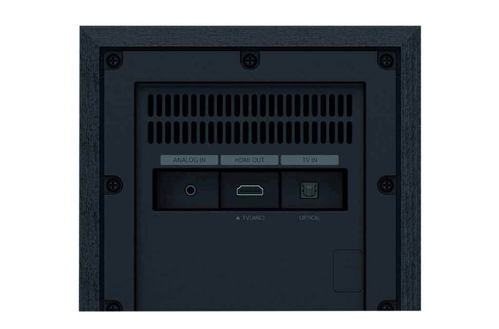 Sony HT-S20R rear panel ports