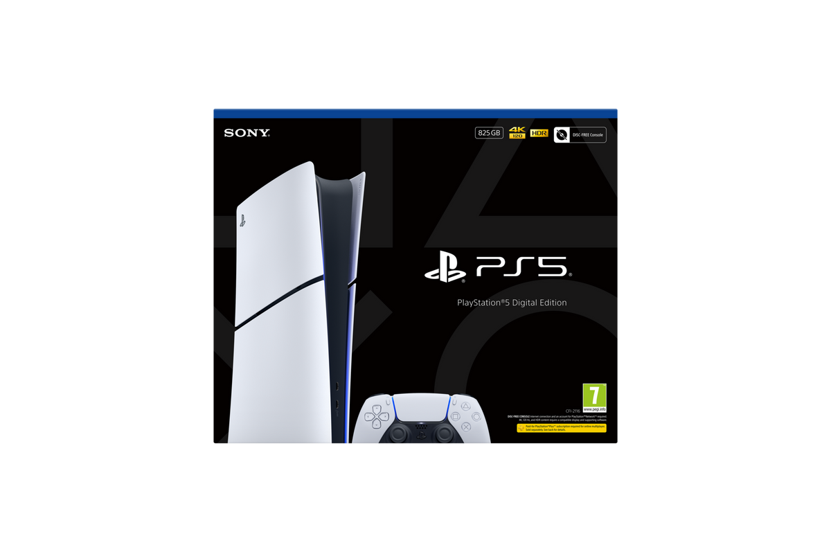 PS5 Digital Edition (E) 825GB Console