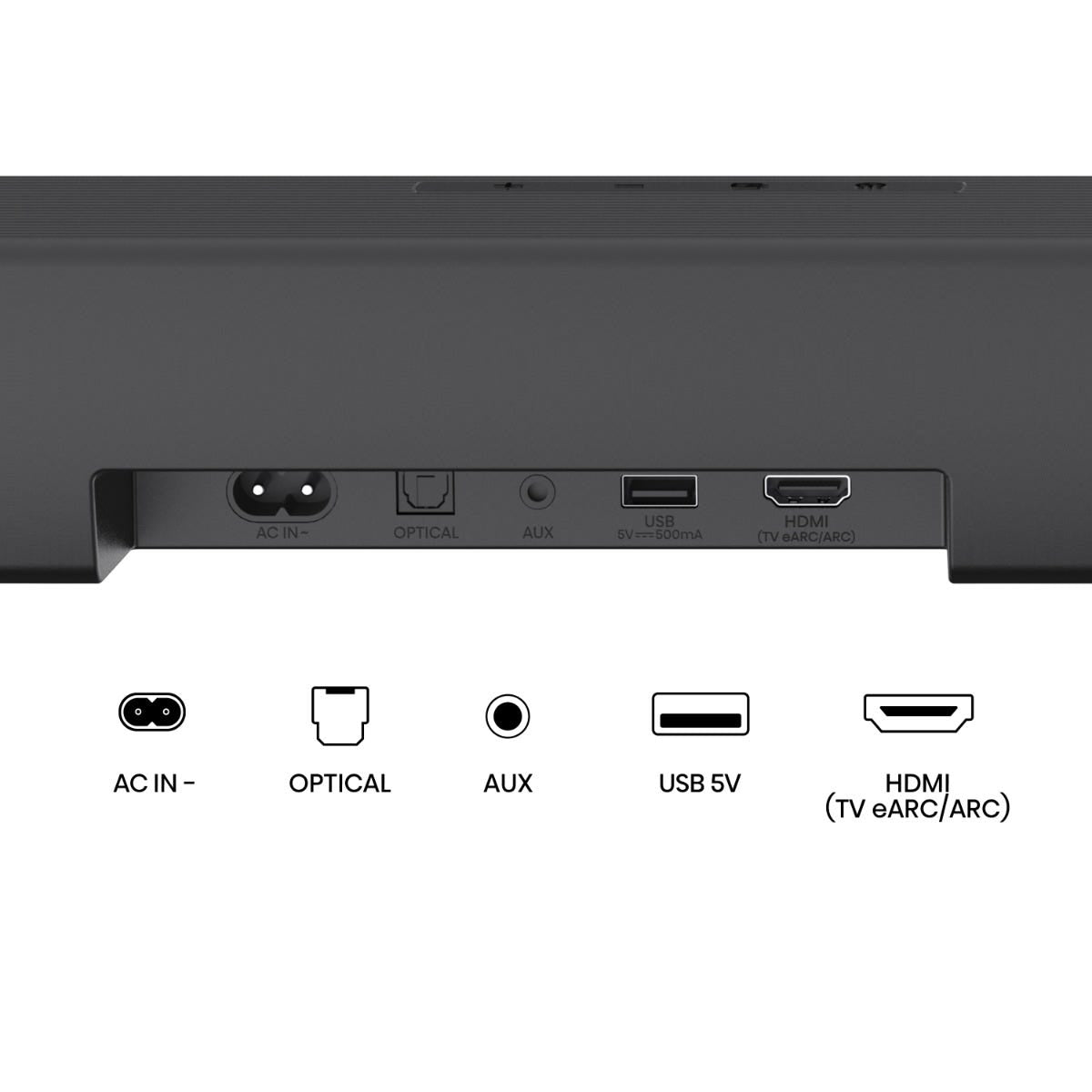 Hisense AX5100Q 5.1 Channel 580W Dolby Atmos Soundbar
