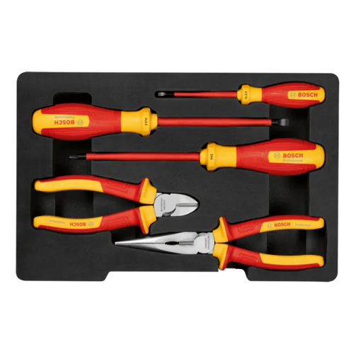 Bosch VDE Hand Tool Set 5-Piece (1600A02NG2)