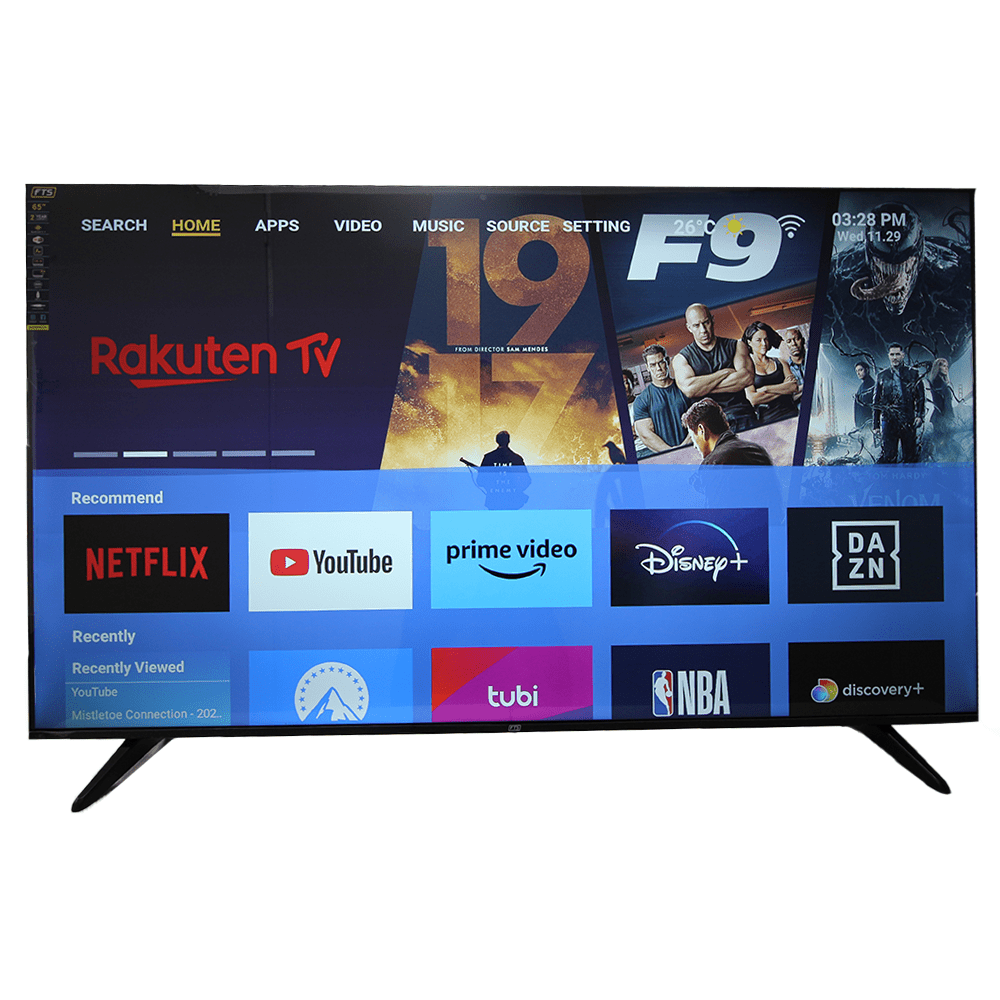 FTS 65 Smart Frameless UHD Android 14 Panel
