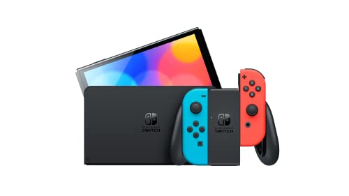 Nintendo Switch OLED Model — Neon Red/Neon Blue