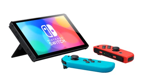 Nintendo Switch OLED Model — Neon Red/Neon Blue