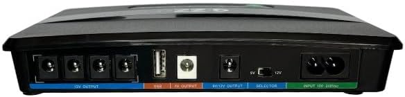 Gizzu 30W-38WH Mini DC UPS side view