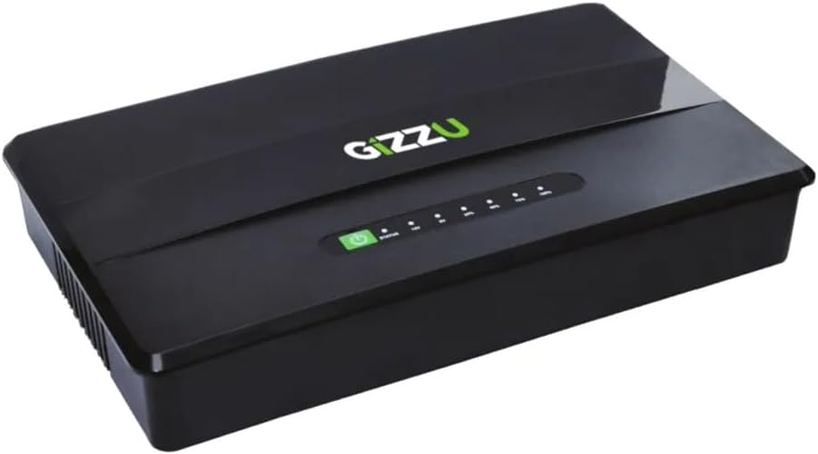 Gizzu 30W-38WH Mini DC UPS packaging
