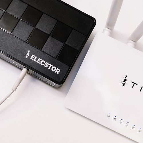 Elecstor 18W 38Wh Mini UPS in use