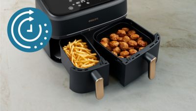 Philips NA351/00 9L Dual Basket Airfryer