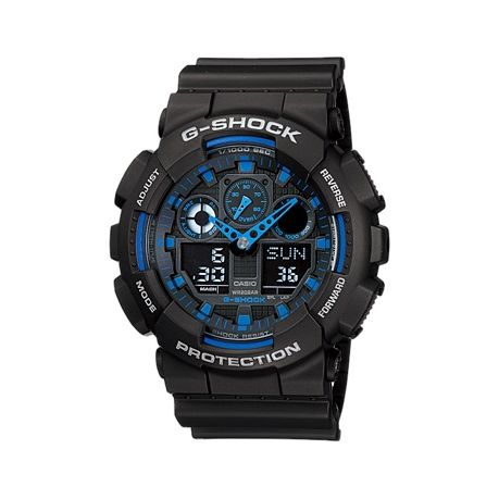 Casio G-Shock GA-100-1A2DR Anadigital Watch