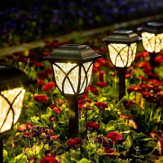 Solar-Powered Garden Lights (6 Pack)
