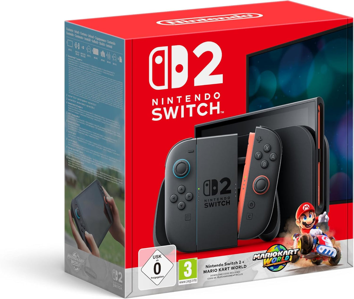 Nintendo Switch 2 Console with Mario Kart Bundle