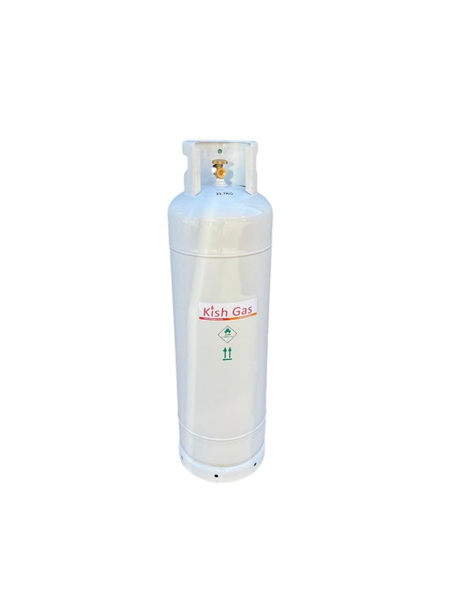 Kish Gas 48kg Steel LPG Cylinder Filled