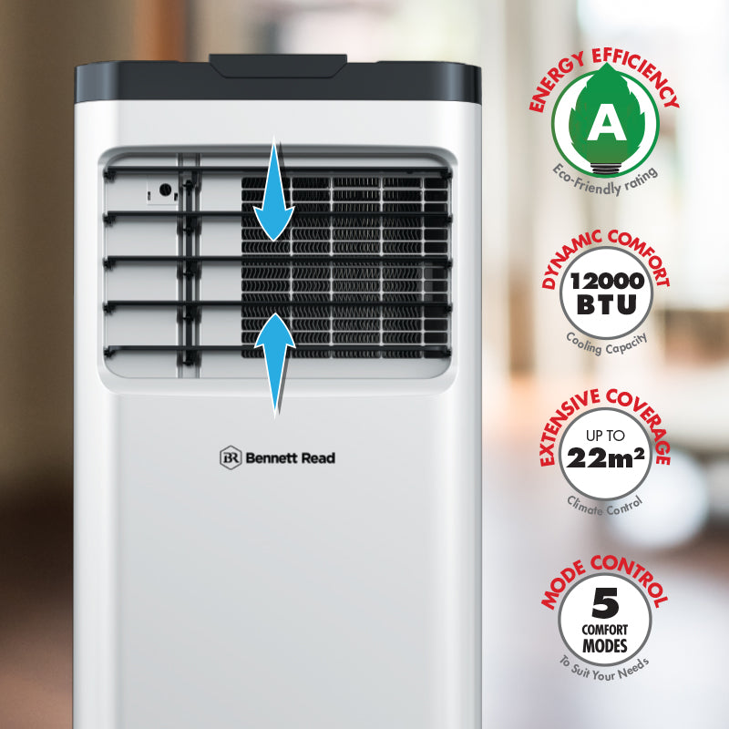 Bennett Read 12000BTU Portable Aircon - features