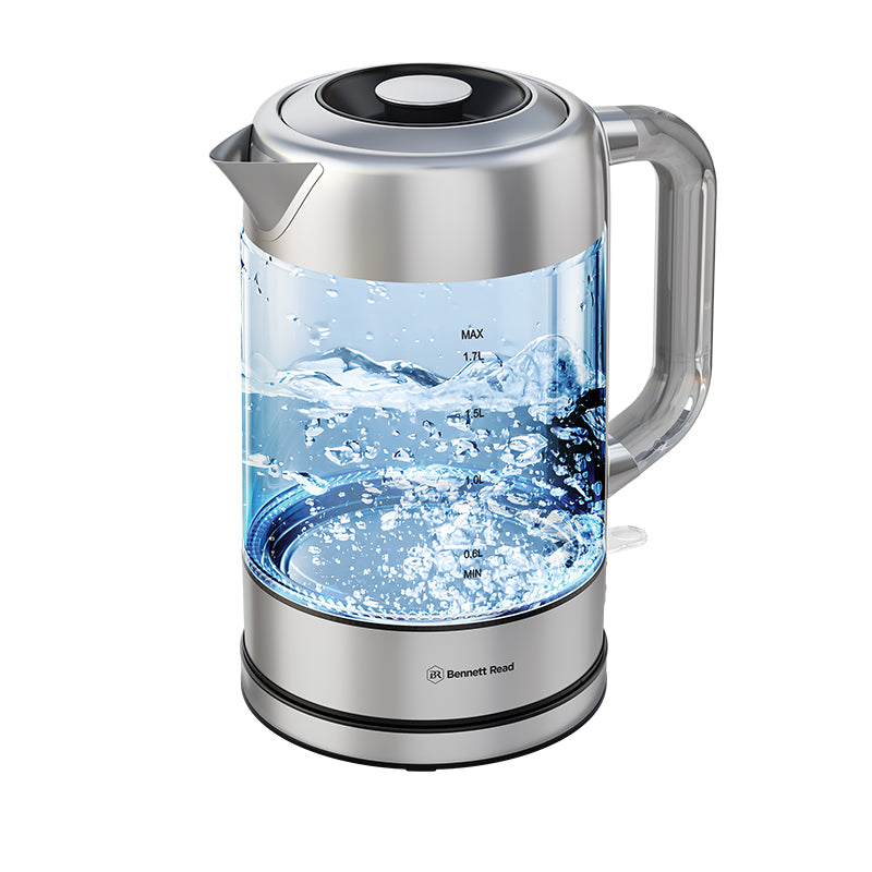 Bennett Read 1.7L Glass and Stainless Steel Kettle - 1