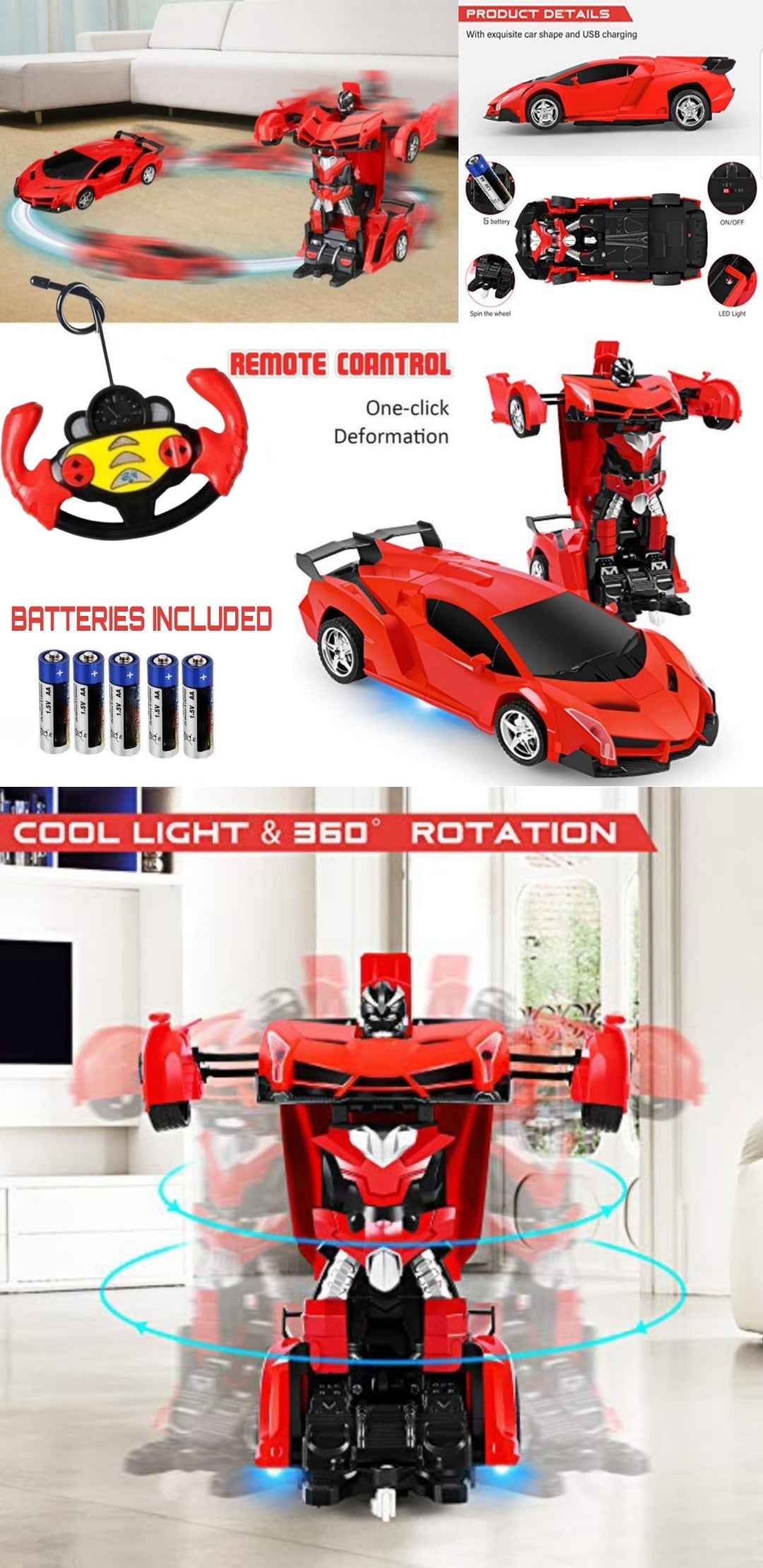 Transformer RC Car additional image