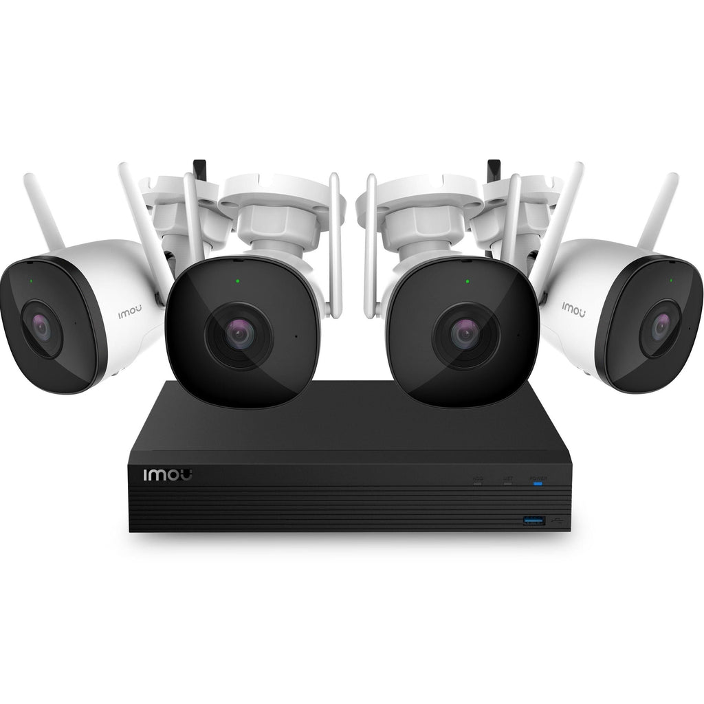 IMOU 8ch/4cam Bullet 2C 1080P Wi-Fi Security NVR KIT