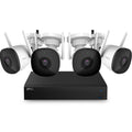 IMOU 8ch/4cam Bullet 2C 1080P Wi-Fi Security NVR KIT