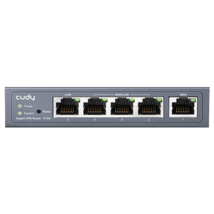 Cudy 5-Port Gigabit Multi-WAN VPN Router R700