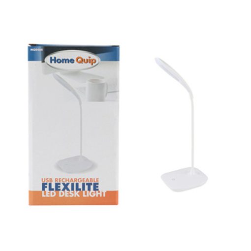 HomeQuip USB Rechargeable Flexlite Desk Light