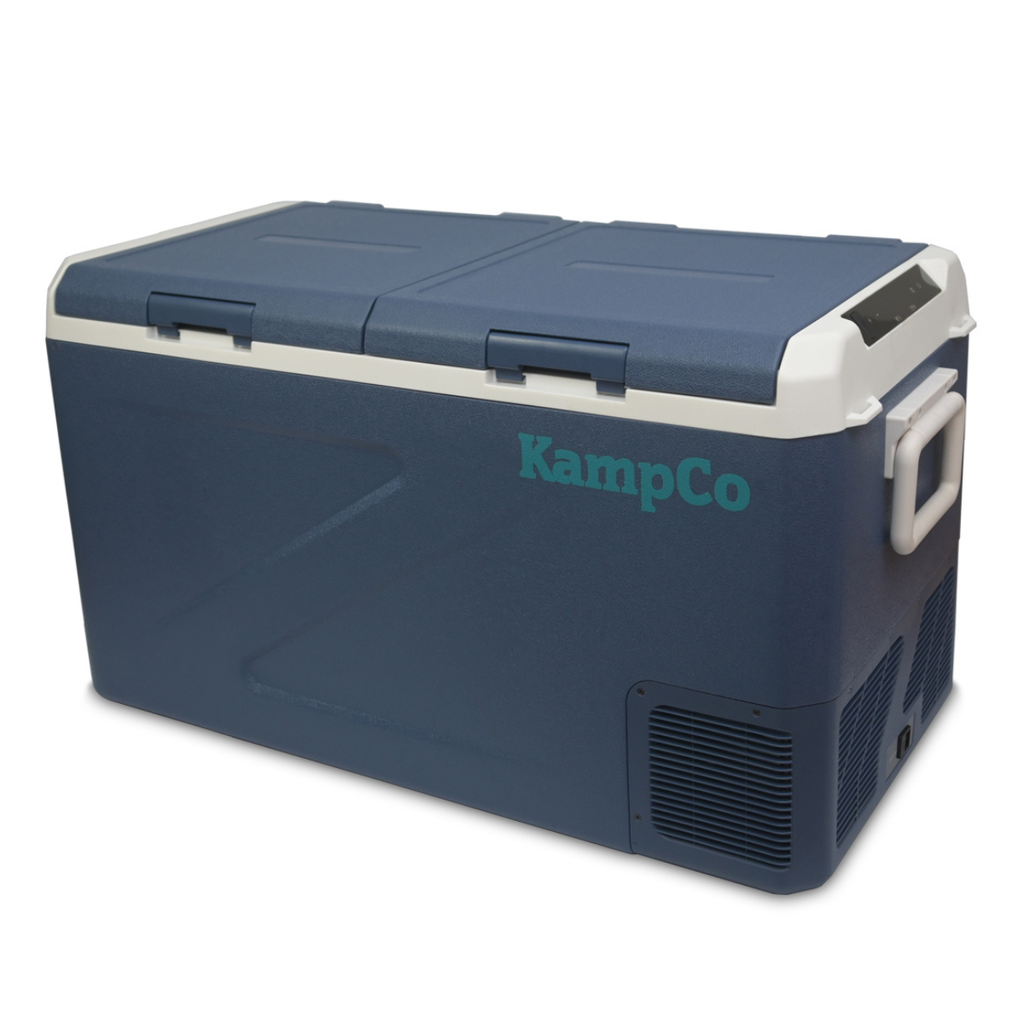 KampCo ICF81 82.5L Dual Compartment Car Fridge/Freezer 12V, AC