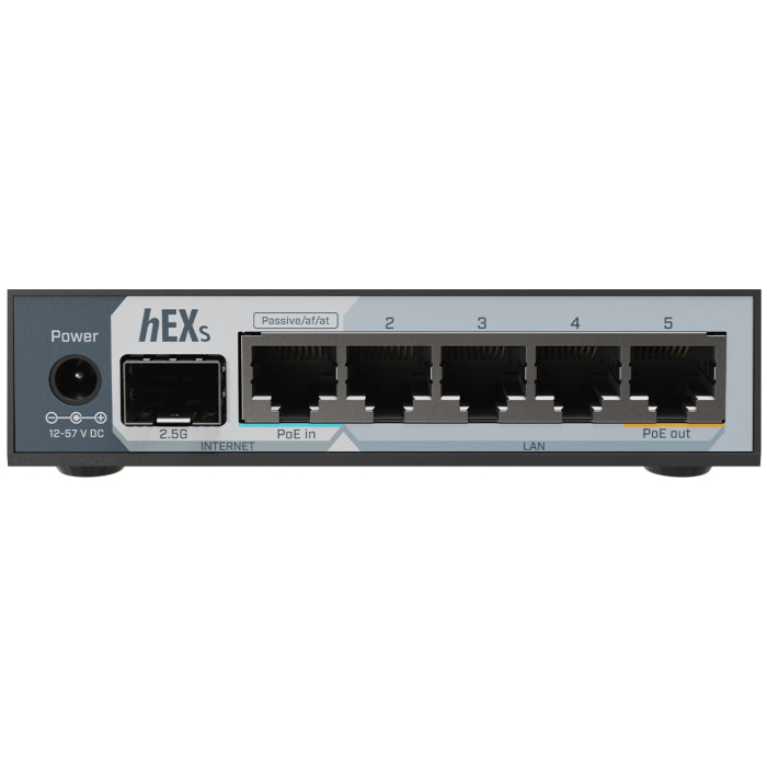 MikroTik hEX S RB760iGS 5-Port Gigabit Desktop Router