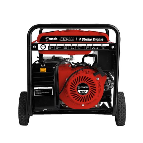 Casals GEN7000 7kVA Generator - side view