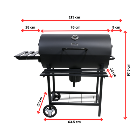 Outdoor Buddy Barrel Braai - view 8