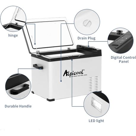 Alpicool 25L Portable Refrigerator - additional view