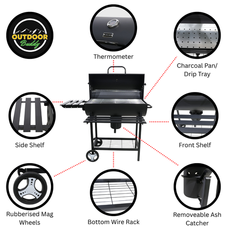 Outdoor Buddy Barrel Braai - view 3