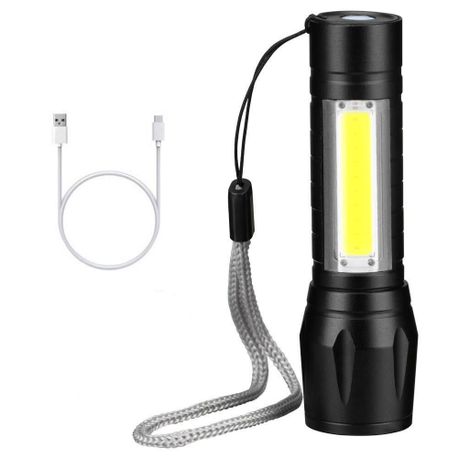Rechargeable LED Torch with USB-C