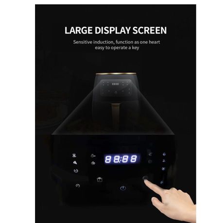 7-In-1 Air Fryer 6L With LED Display