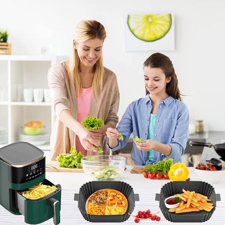 Silicone Air Fryer Liners - 2 Pack - view 2