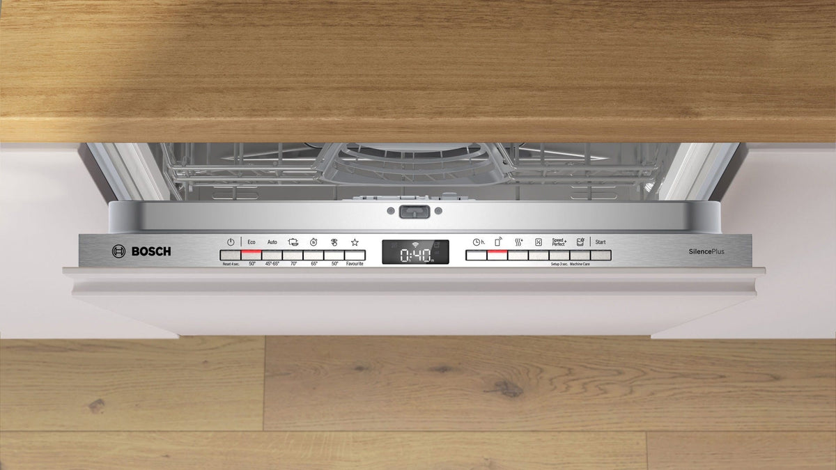 Bosch 60cm Silver Series 4 Fully Integrated Dishwasher - SMV4HMX01Z
