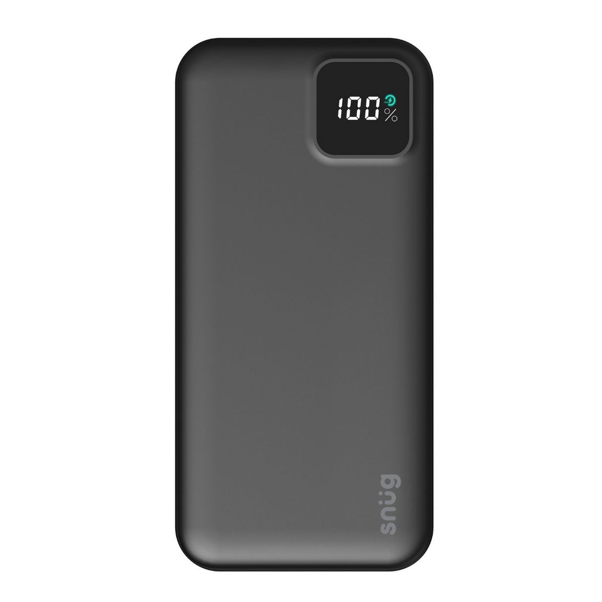 Snug 20000mAh Square Digital Display PD Powerbank (Black)