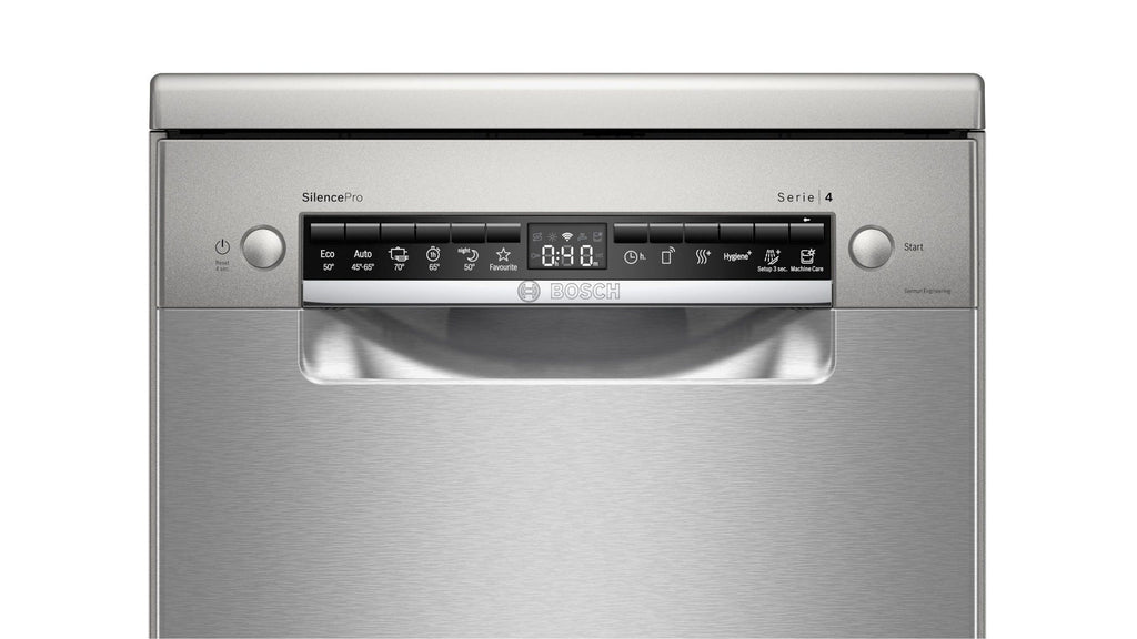 Bosch 45cm Silver Series 4 Dishwasher - SPS4HMI3FZ