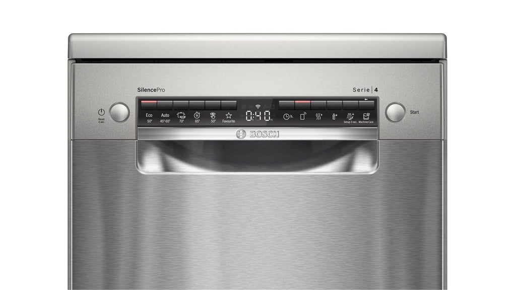 Bosch 45cm Silver Series 4 Dishwasher - SPS4HMI3FZ