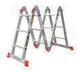 Builders MultiStep Aluminium Ladder 12-Step Articulated Multi-Purpose