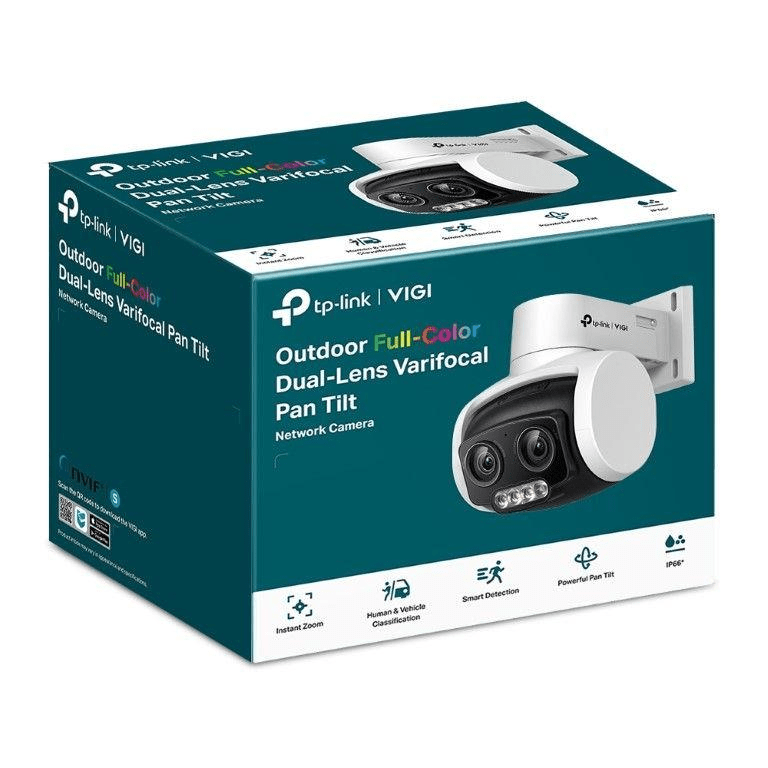 TP-Link Vigi C540V 4MP Varifocal Outdoor Dual-Lens Pan/Tilt Network Camera