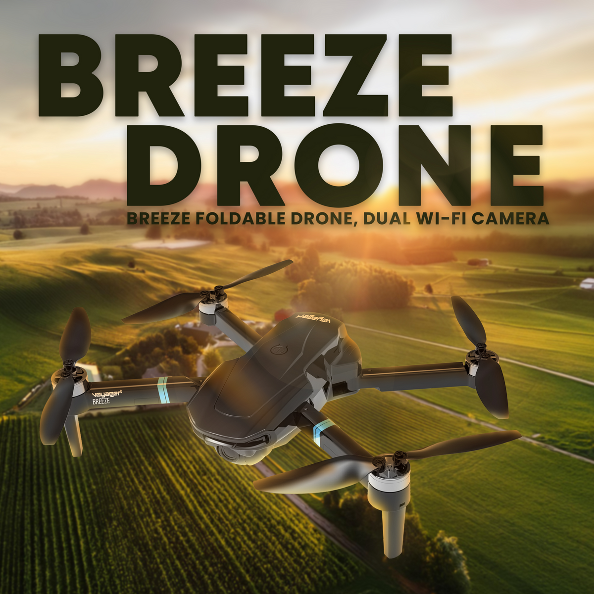 Voyager Breeze Foldable Drone